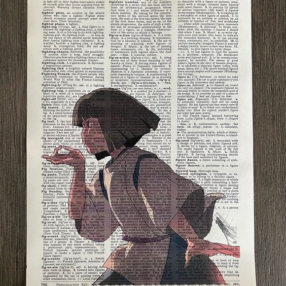 Spirited Away (Movie) Themed Dictionary Prints - Set of 6 - Picture 5 of 6